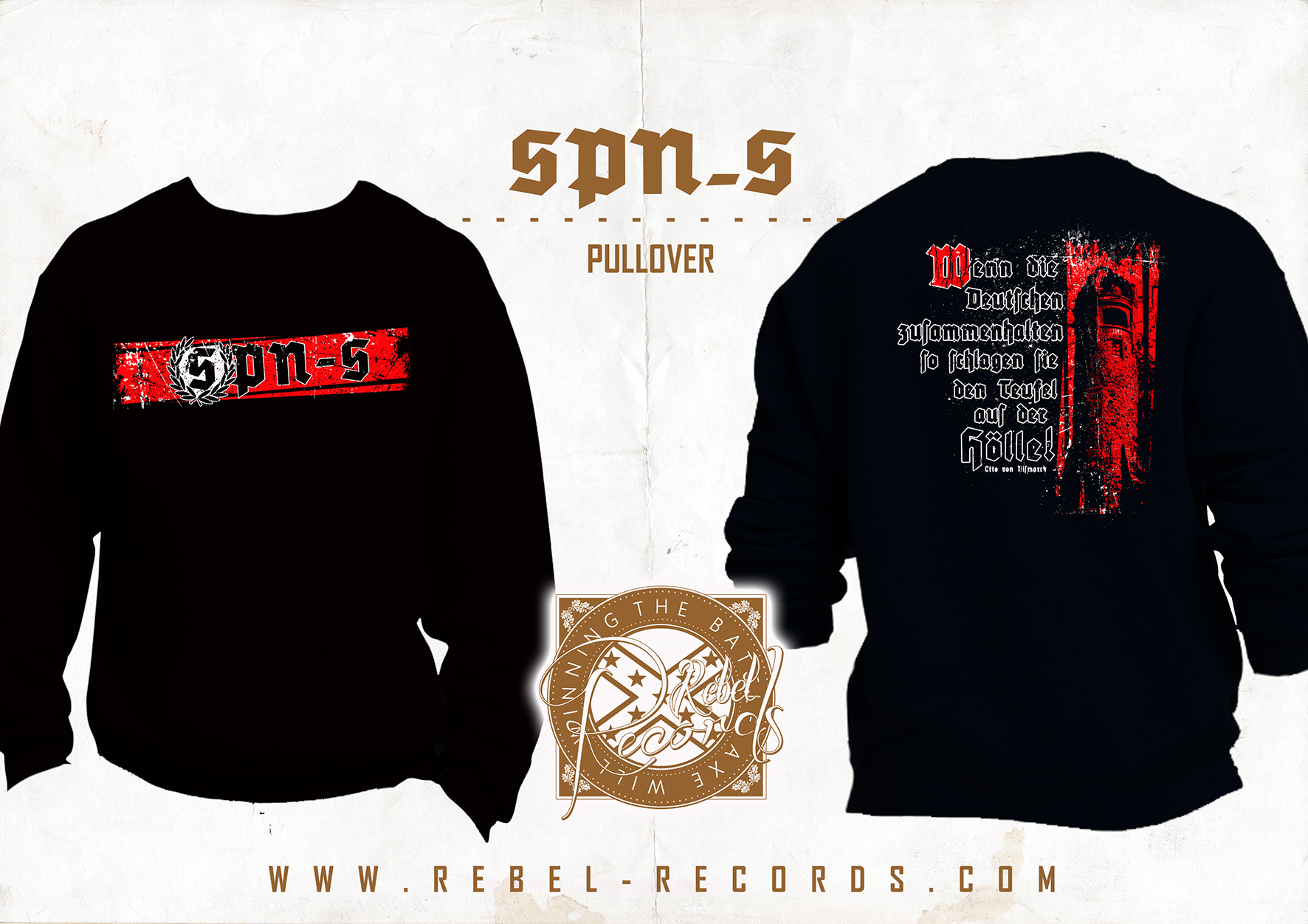 SPN-S - Wenn die Deutschen... Pullover