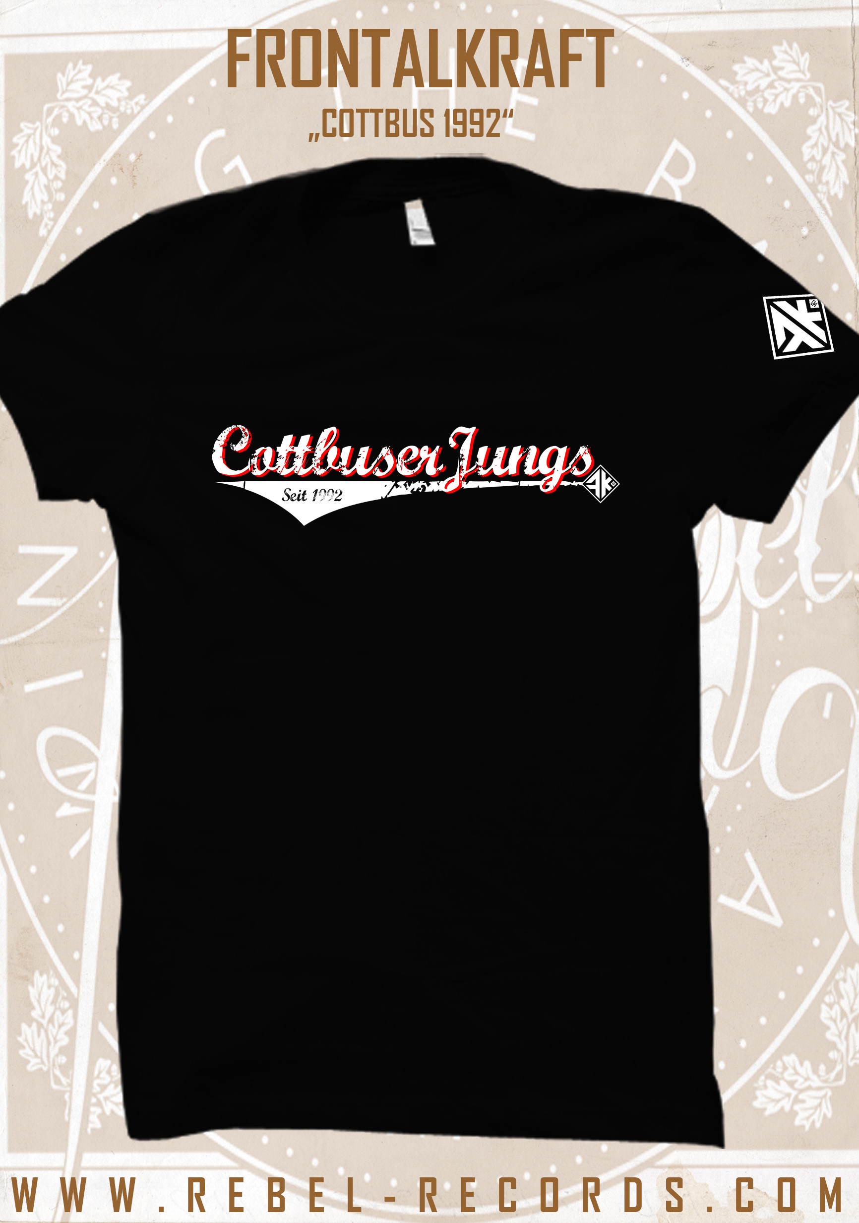Frontalkraft - Cottbuser Jungs T-Shirt