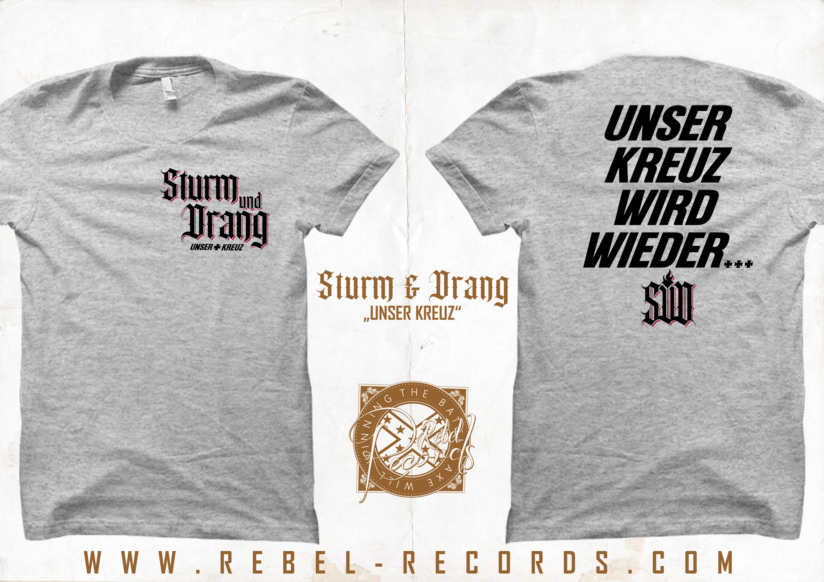Sturm und Drang - Unser Kreuz T-Shirt