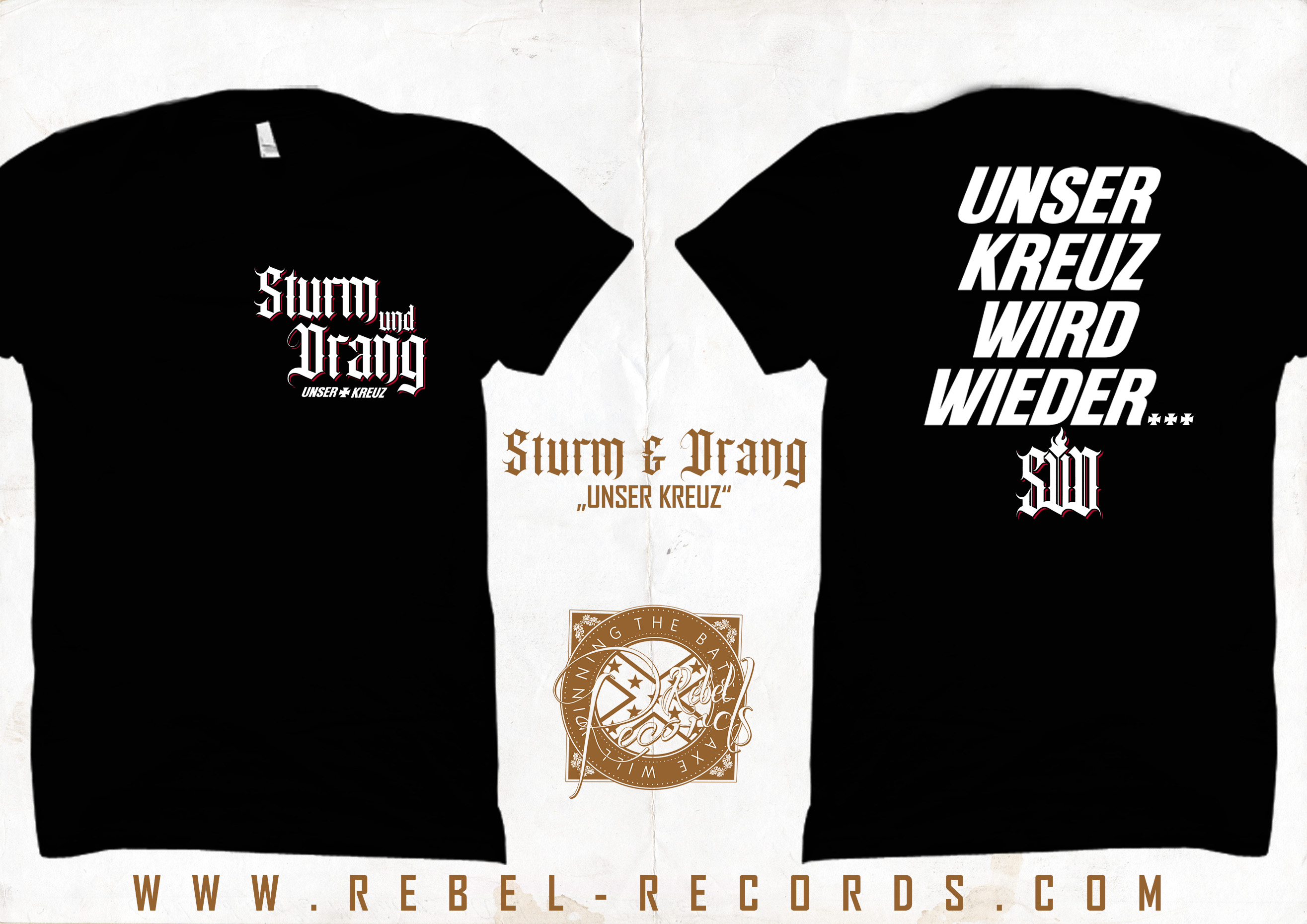 Sturm und Drang - Unser Kreuz T-Shirt