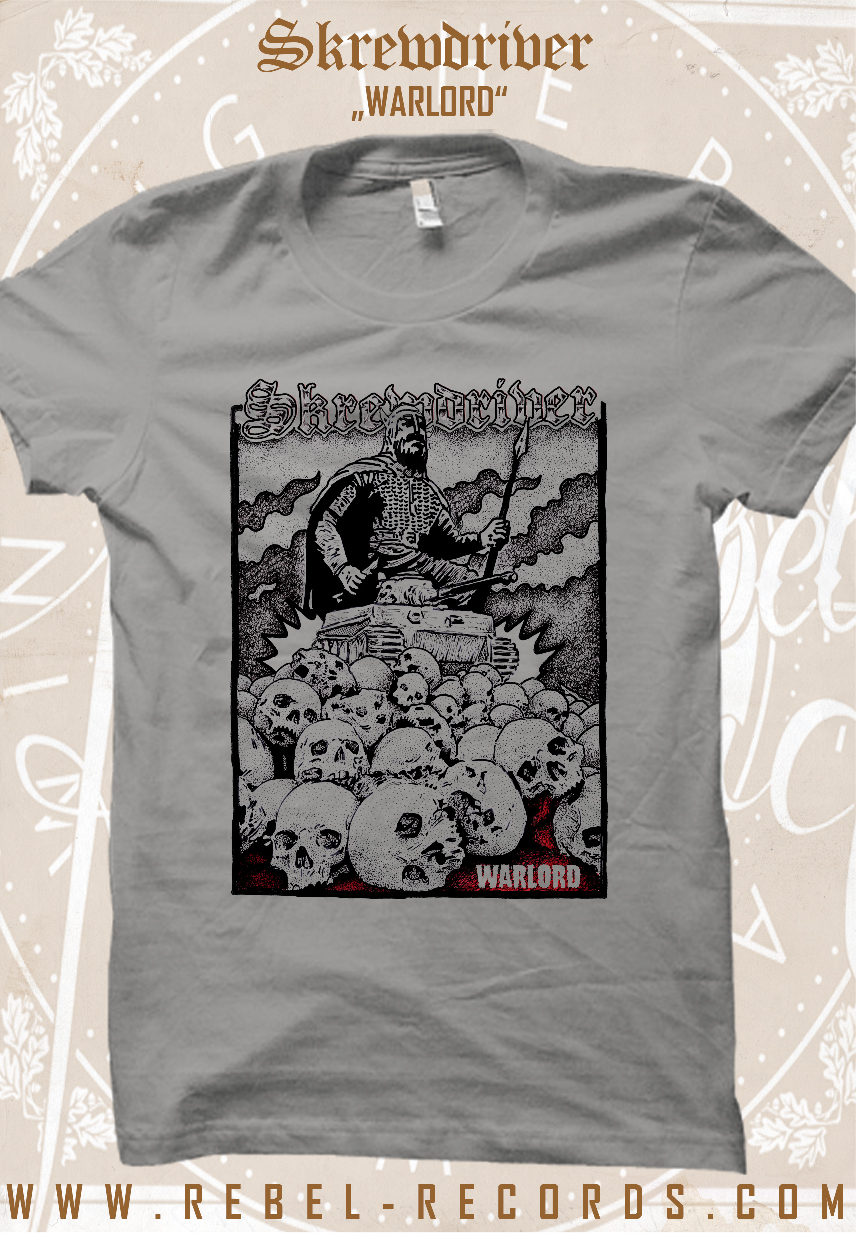 Skrewdriver - Warlord II Panzer T-Shirt