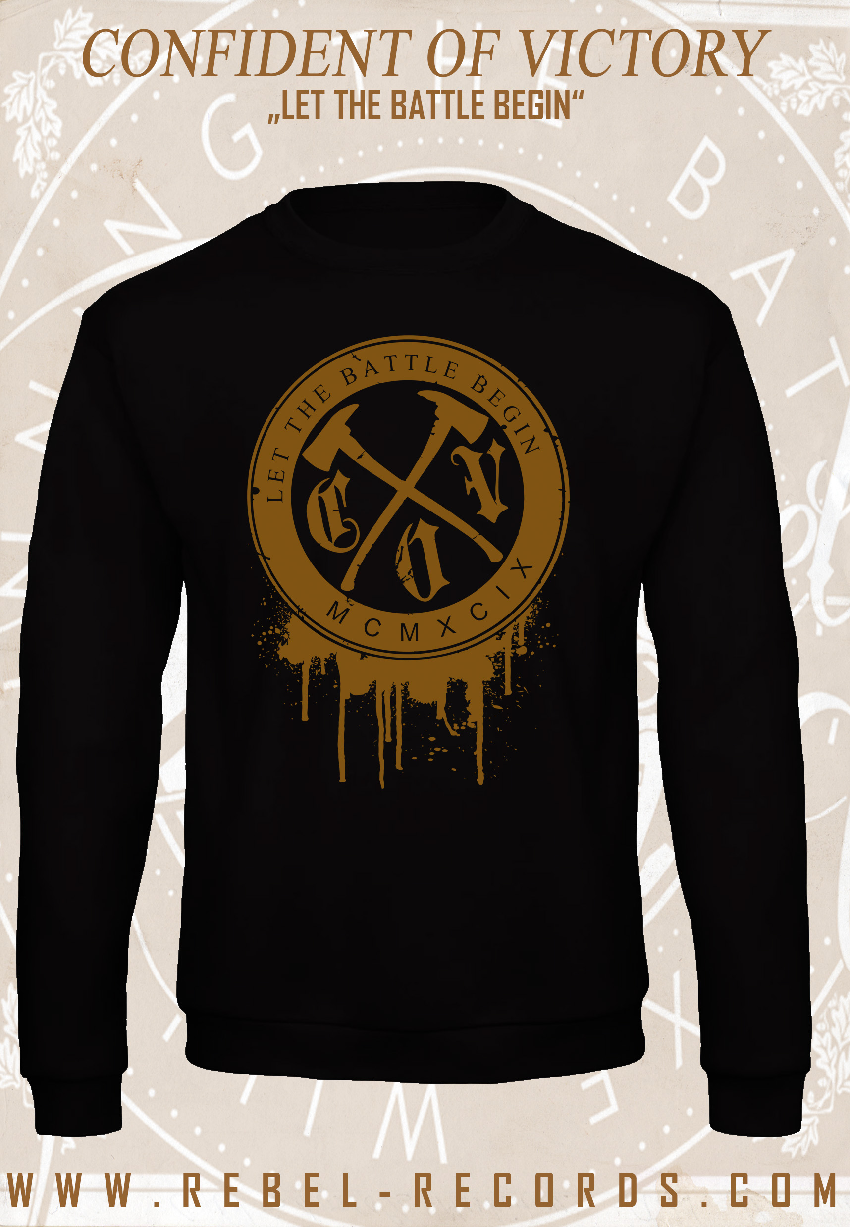 Confident of Victory - Let the Battle begin Pullover