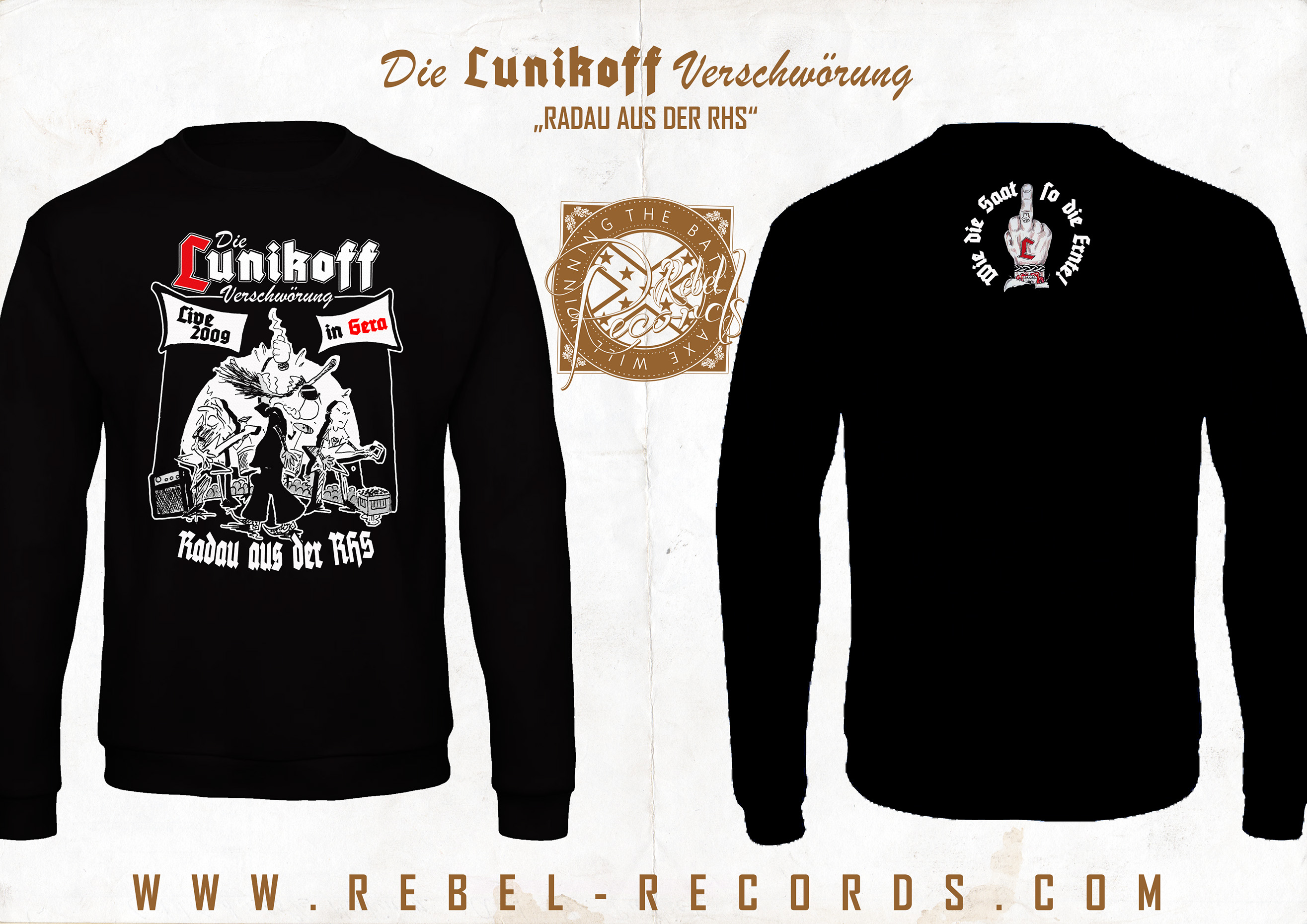 Die Lunikoff  Verschwörung - Radau aus der RHS Pullover