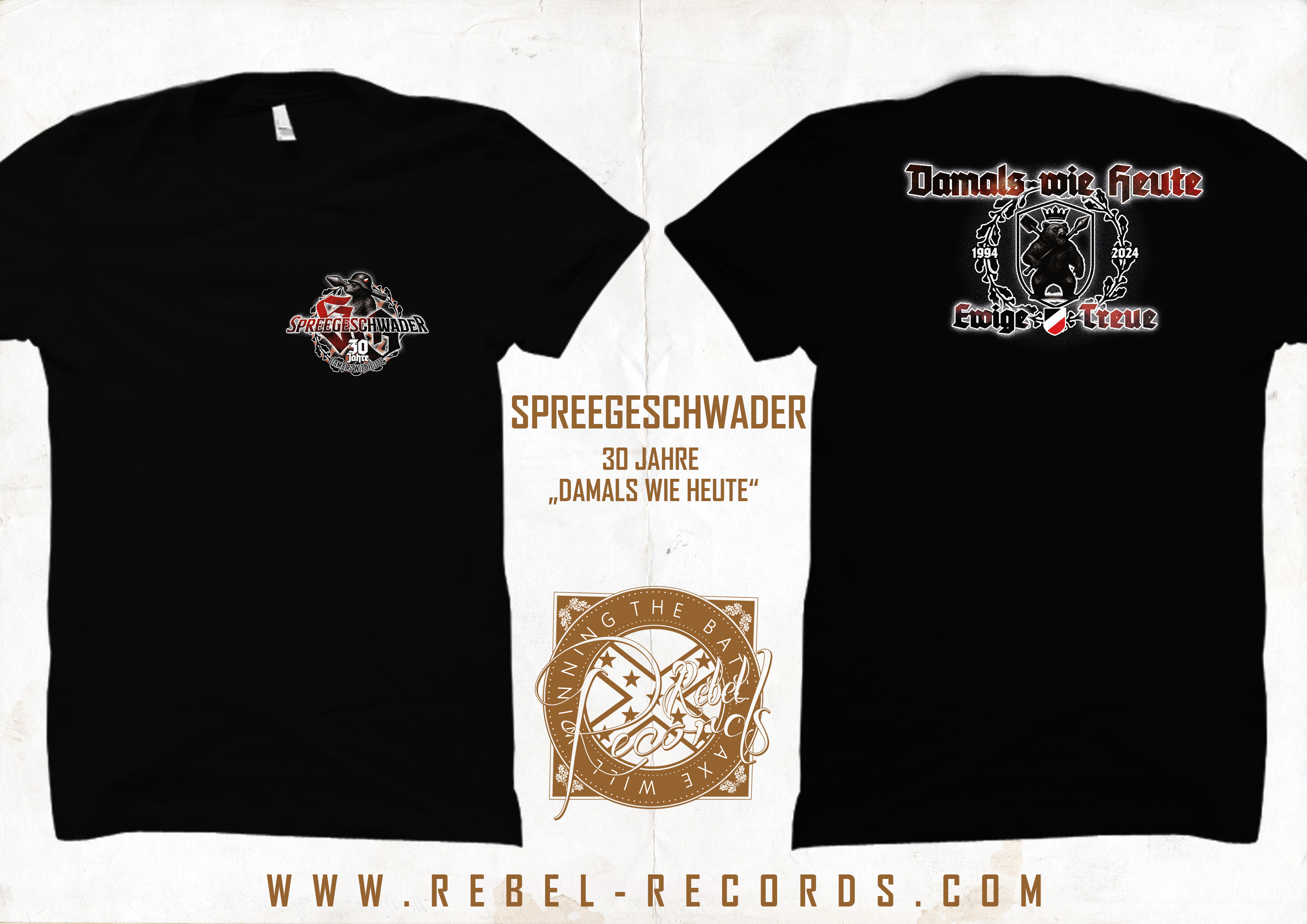 Spreegeschwader - Damals wie heute - 30 Jahre T-Shirt