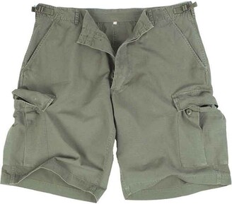 BERMUDA SHORTS COTTON PREWASH OLIV