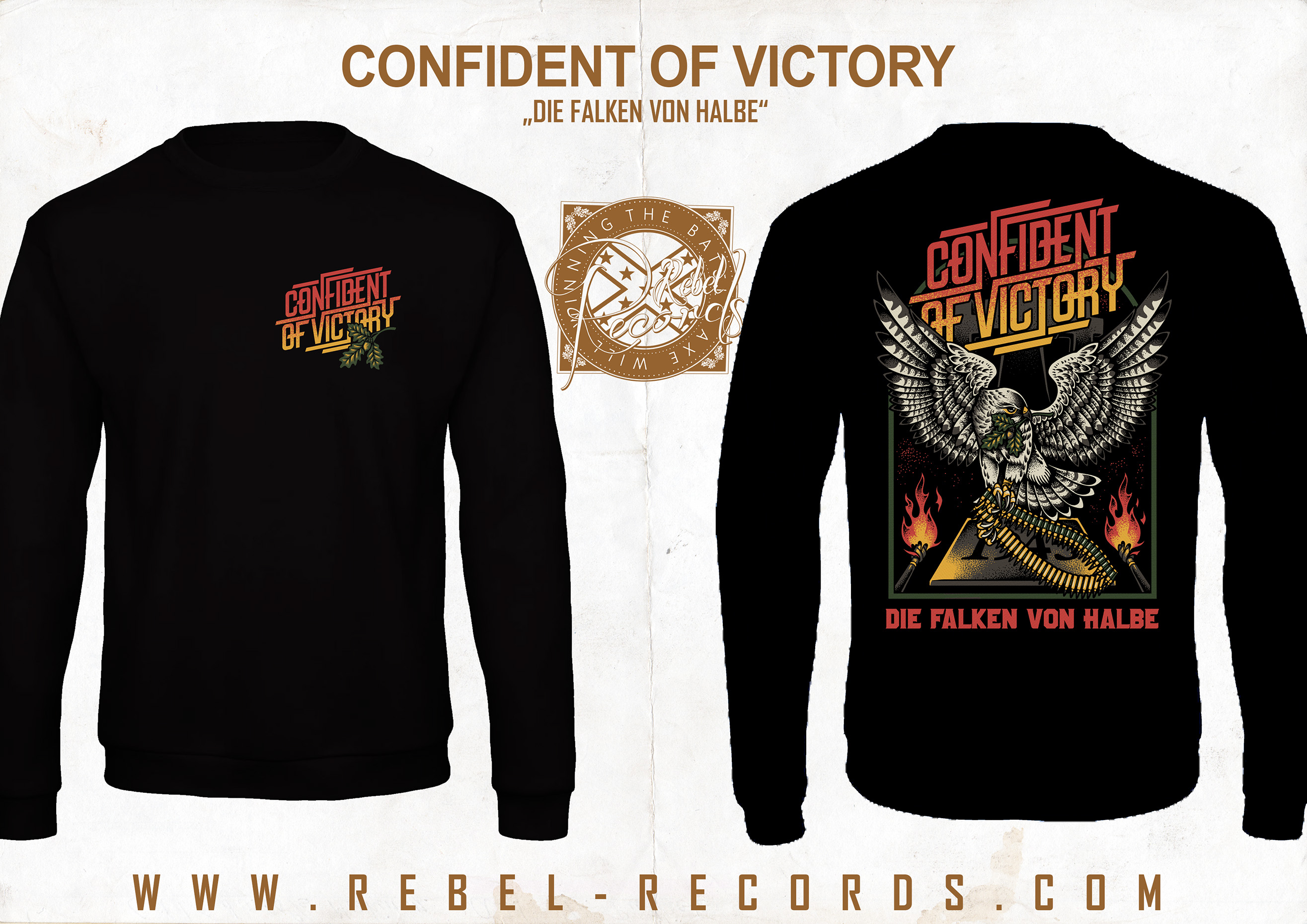 Confident of Victory - Die Falken von Halbe Pullover