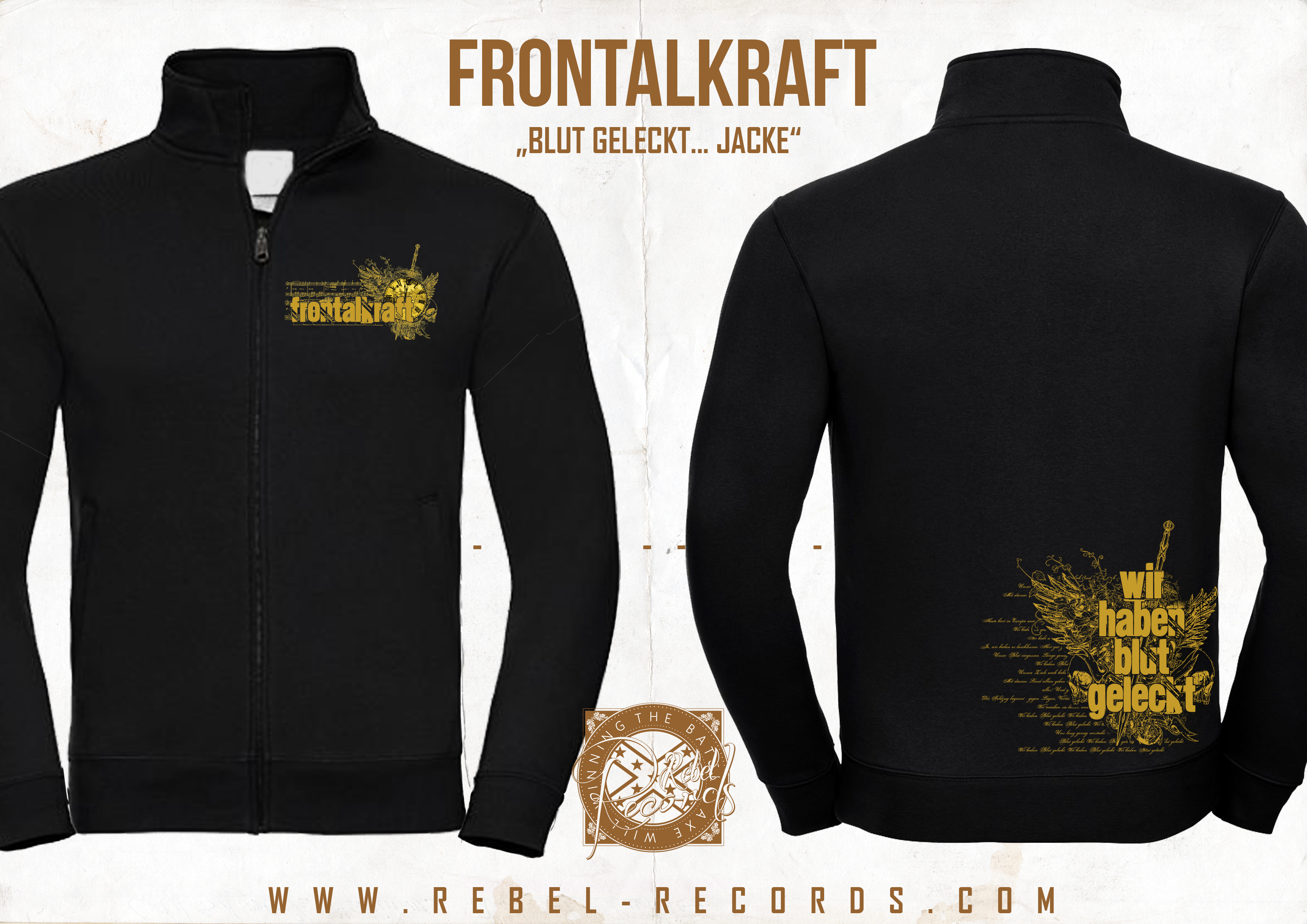 Frontalkraft - Blut geleckt Jacke